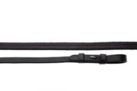 Heritage Saddlery inglise nahast kummiga kaetud laste ratsmed