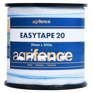 Agrifence Easytape valge lintkarjus 20mm X 200m