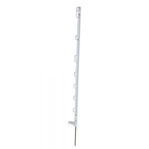 Agrifence valged plastpostid 105cm (60tk)