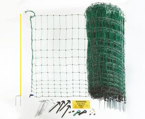 Agrifence elektrifitseeritav võrk postidega 108cm x 25m